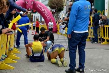El teldense Saúl Castro gana con autoridad la XXX Carrera Popular Paco Artiles (Foto Francisco Javier Santana y TA)